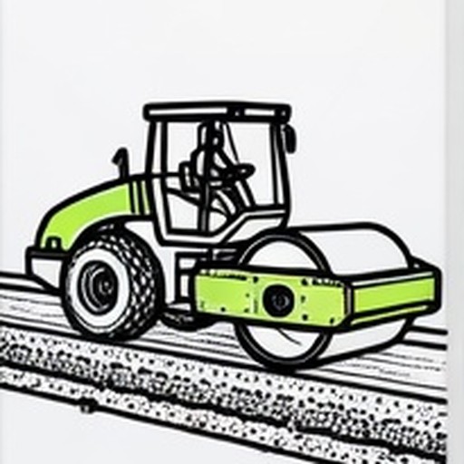 The road compacted before the first loaded truck