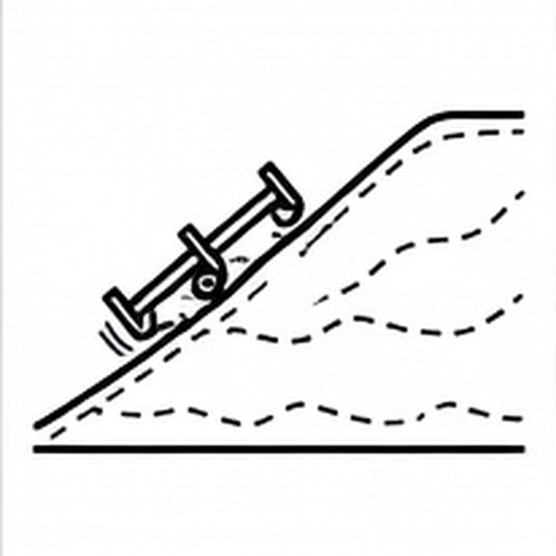 High ground cut to subgrade