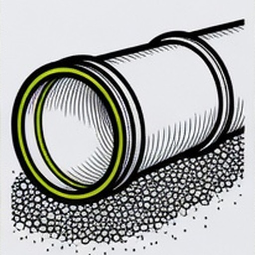 Cover placed over the pipe