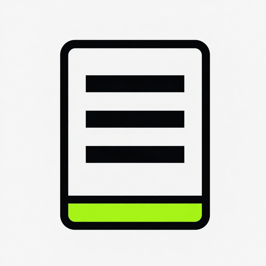 A written proposal page