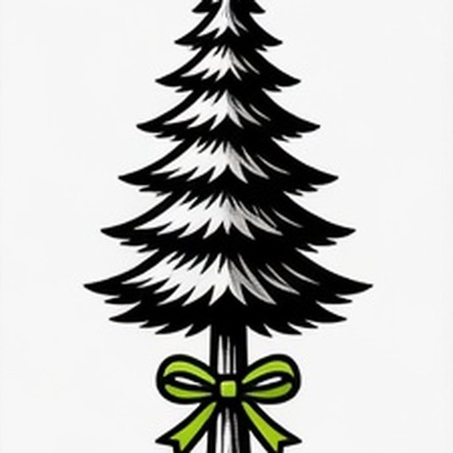 Trees marked to keep on the lot